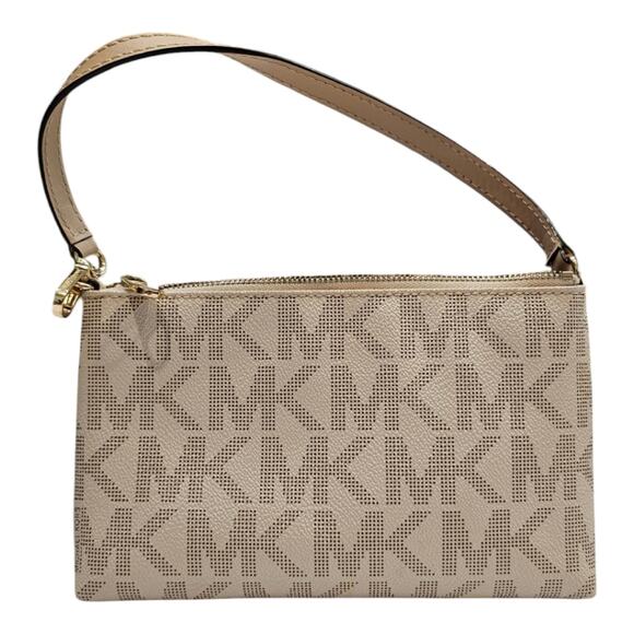Michael Michael Kors Jet Set Large Wristlet Vanilla - Picture 3 of 10